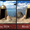 Comparison of Riven's 1997 original release with the 2024 Unreal Engine 5 remake.