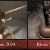 Comparison of Riven's 1997 original release with the 2024 Unreal Engine 5 remake.