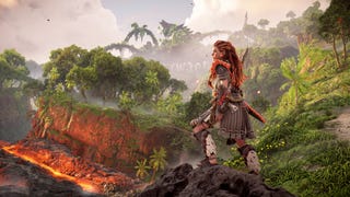 Aloy in Horizon Forbidden West DLC Burning Shores